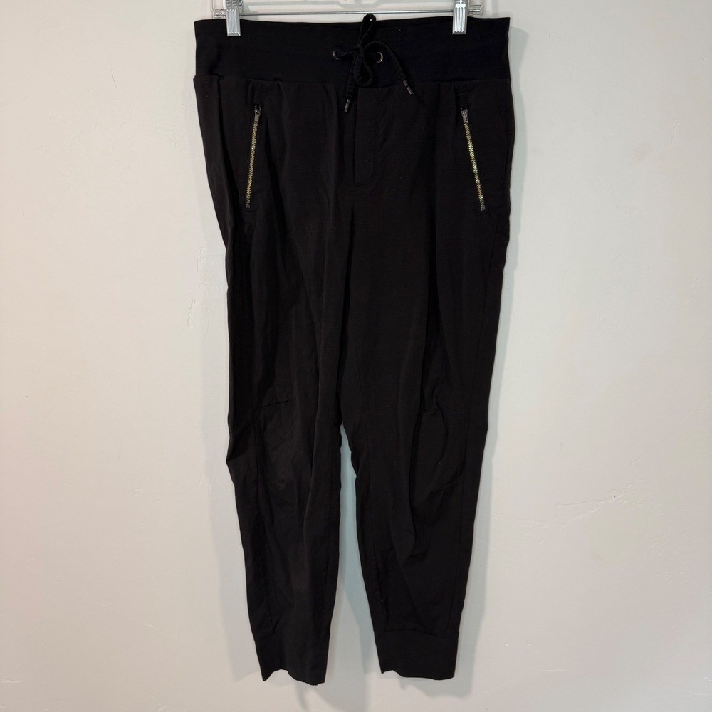 Athleta Womens Trekkie North Jogger 10 Black Hiking Outdoor Pants